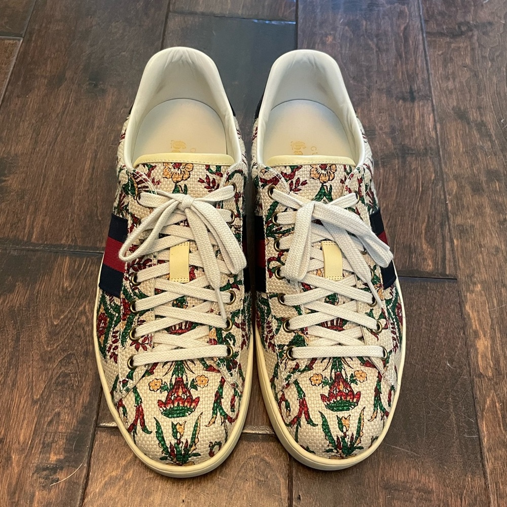 Men's Gucci Garden Sneakers LIMITED EDITION